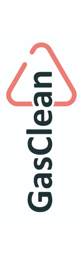 gas clean logo air shower